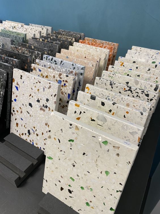 Terrazzo Tile - Ubin Terrazzo Kolam Renang